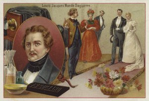 Louis Daguerre, pionero francés de la fotografía de European School